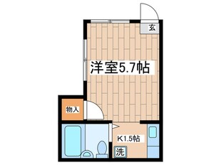 吉田荘の物件間取画像